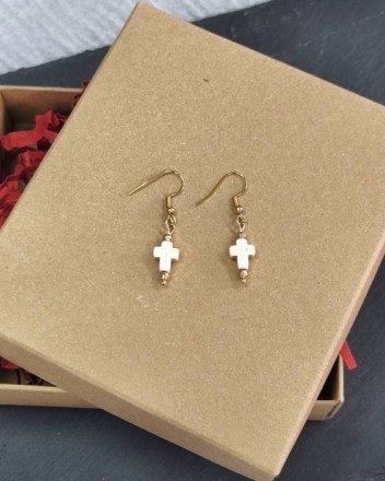 12  σκουλαρικια σταυρος χρυσο (1)